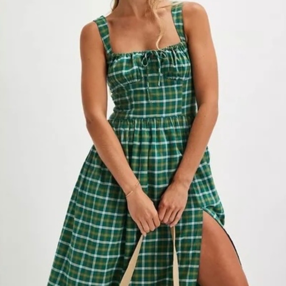 Free People Laters Baby Midi Dress - Picture 1 of 7